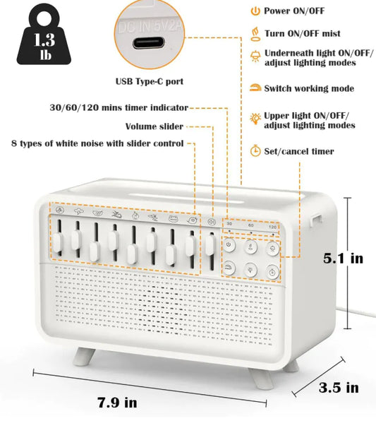 LED Sleep Humidifier